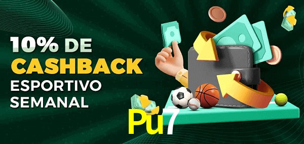 10% de bônus de cashback na Pu7