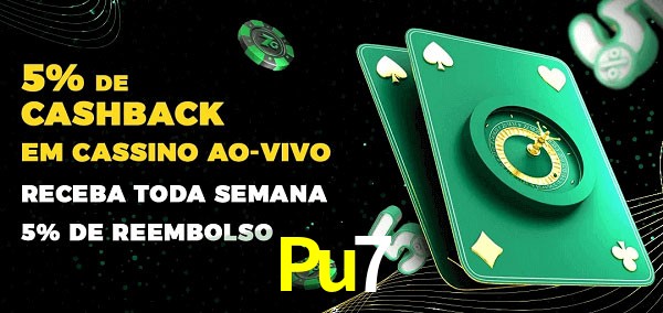 Promoções do cassino ao Vivo Pu7